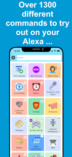 Android application Ask for Amazon Alexa App screenshort