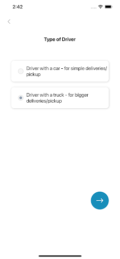 Valet-Driver Screen 3