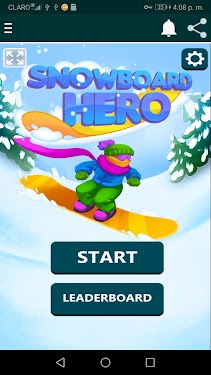 #2. Game Snowboard (Android) By: Pochy