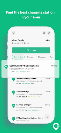 GRID - Charging stations & gas Screenshot 2 - AppWisp.com