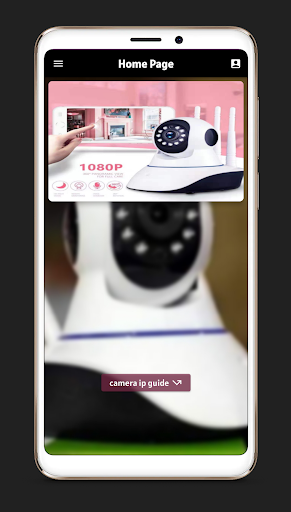 Android application camera ip guide screenshort