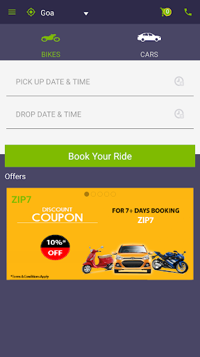 RideInsta Screen 3