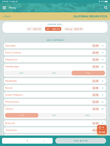 Liberty Pizza Pittsfield MA Screenshot 4 - AppWisp.com