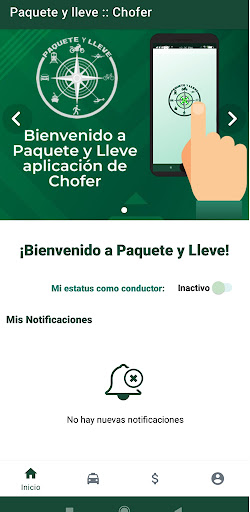 Paquete y LLeve Chofer Screen 2