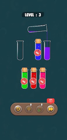 Color Sort - A Water Sort Gameのおすすめ画像4