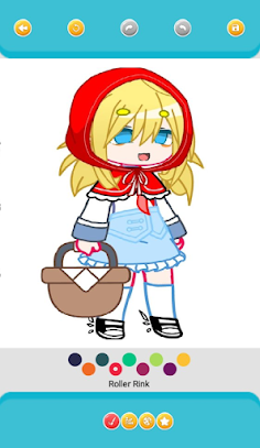 Gacha Glitch Coloring Book - Screenshot 2
