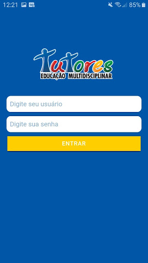Android application Tutores screenshort