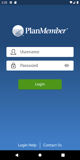 Android application PlanMember screenshort