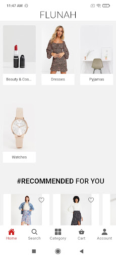 Flunah - Fashion Store Screen 2
