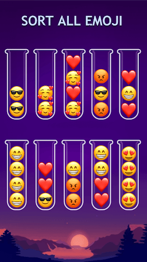 Emoji Sort - Puzzle Games 2.1 screenshots 3