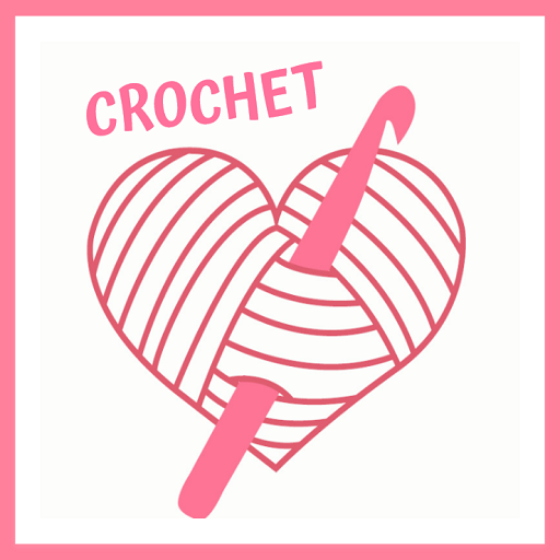 Crochet step by step guide logo