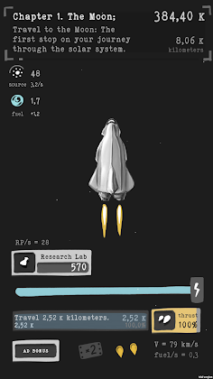 To the Edge of Universe: Idle - Screenshot 1