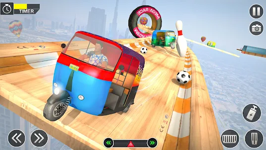 Rickshaw Racing Games-3D Games