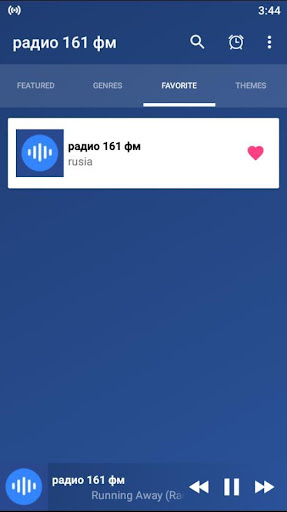 Британское радио 161 FM Screen 2