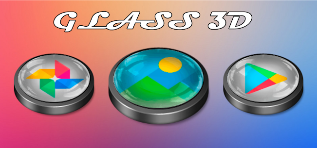 Glass 3D Icon Pack v1.1 APK [Paid] Download 2022 4
