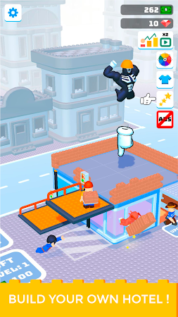 Game screenshot Build My Hotel with Super Hero mod apk