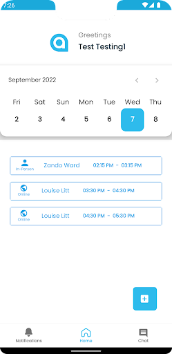 Omni-Active® Trainer Screen 2