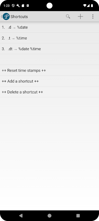AutoText Plugin for Plain Text - 1.2 - (Android)