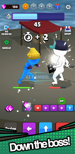 INFINITE ACTION Screen 3
