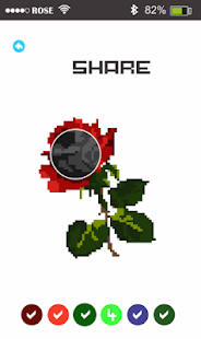 Rose Flowers Pixel Art - Paint By Number 1.7 APK screenshots 6