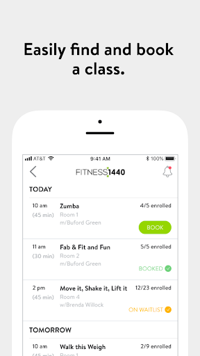 Screenshot of Fitness 1440 Nashville