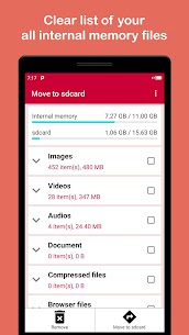 Move files to SD card MOD APK 2.3.3 (Premium Unlocked) 1