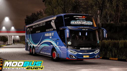 Android application Mod Bus Pariwisata 2024 screenshort
