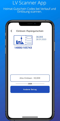 Android application Local Voucher Scanner screenshort