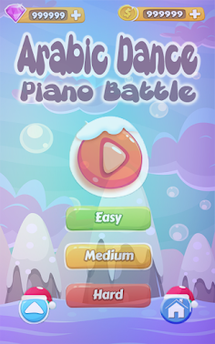 Arabic Tiles Hop Dance Battle - Screenshot 1