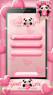 Sweet Love Keyboard Themes For PC installation