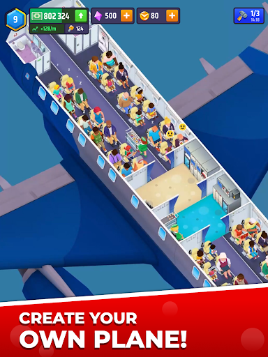 Idle Airplane Inc. Tycoon - Simulation - games