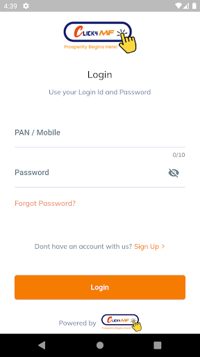 Android application Click4MF screenshort