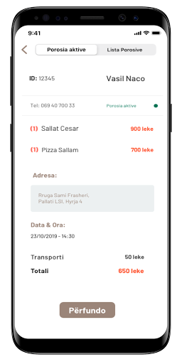 Juvenilja Driver Screen 2
