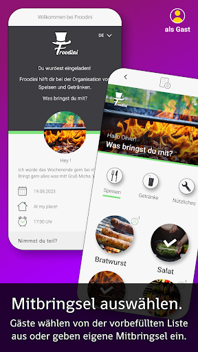 Froodini: Social Food Sharing Screenshot