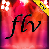 Online flv flash player icon