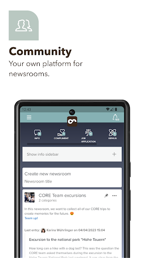 CORE 2.0 app Screen 3
