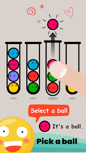 Ball Sort Color Puzzle : Emoji