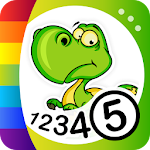Cover Image of Télécharger Paint by Numbers - Dinosaurs 2.2 APK