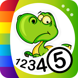 Icon image Paint by Numbers - Dinosaurs