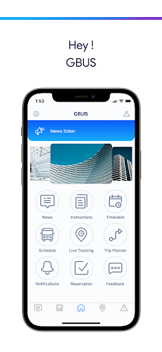 Android application GBus TW screenshort