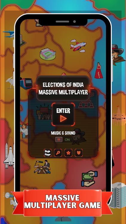 Elections of India 2024 MMOG - 3 - (Android)