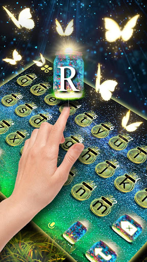 Dreamy Flicker Keyboard Theme Screen 2