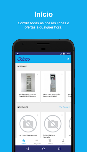 Android application Coinco Eletronica screenshort