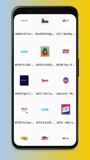 West Virginia Radio Stations Screen 3