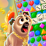 Cover Image of Download Super Pug Story Match 3 puzzle  APK