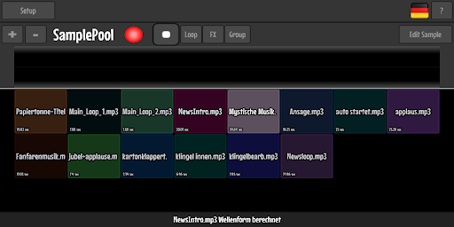 SamplePool Screen 2