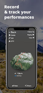 Relief Maps - 3D GPS Hiking | Trail Running | Ski
