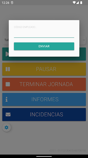 Control laboral Screen 2