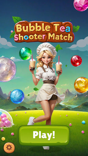 Android application Bubble Tea Shooter Match screenshort