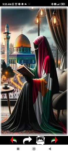 Android application Palestine Wallpapers 2024 screenshort
